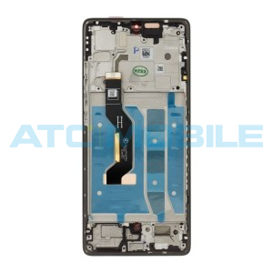 Displej + dotyk + kryt Motorola Moto G85 5G (XT2427-3) čern&yacute; - 5D68C24854 (Service Pack)