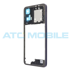 Středn&iacute; kryt Motorola Moto G35 5G (XT2433) čern&yacute;