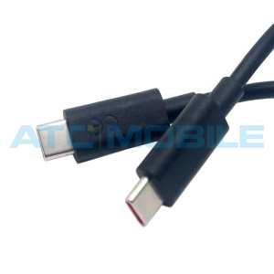 Kabel Motorola USB-C / USB-C (1m, 125W) čern&yacute;
