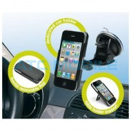 Muvit sada 3in1 Phone 4/4S - drž&aacute;k do auta, stůl a pouzdro