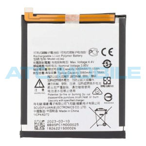 Baterie Nokia HE342/HE353 3060 mAh (OEM) + lepen&iacute;