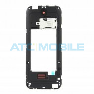 Středn&iacute; kryt Nokia 225 Dual-SIM čern&yacute; - 02507G9