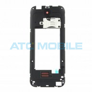 Středn&iacute; kryt Nokia 225 Single SIM čern&yacute; - 02507H0