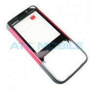 Předn&iacute; kryt Nokia 5610 XpressMusic červen&yacute; (Red), origin&aacute;ln&iacute; - 0250063