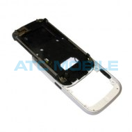 Středn&iacute; kryt Nokia 6111 stř&iacute;brn&yacute; (Silver), origin&aacute;ln&iacute; - 0268104