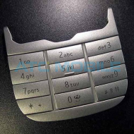 Kl&aacute;vesnice Nokia 7230 spodn&iacute; stř&iacute;brn&aacute; (Silver), origin&aacute;ln&iacute; - 9790J05