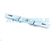 Tlač&iacute;tka Nokia E66 b&iacute;l&aacute; (White Steel), origin&aacute;ln&iacute; - 0265586