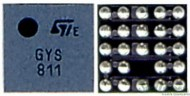 IC (LCD filtr) Nokia 6300, 6500 Slide, C3-00, E71, E75, N76, X3-02, apod. - 4129289