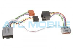 Adapt&eacute;r pro HF sadu ISO/FORD Fiesta (08-10), Volvo s audio v&yacute;bavou LOW PERFORMANCE