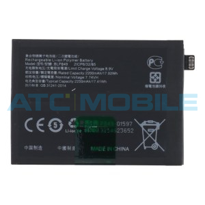 Baterie BLP849 Realme GT 5G (RMX2202) 4500 mAh OEM včetně lepen&iacute;