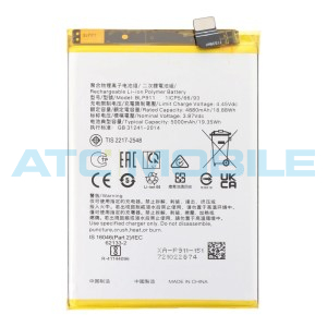 Baterie BLP911 Realme 9i (RMX3491), Realme 9 Pro (RMX3472) 5000 mAh Li-Ion (OEM)