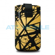 Pouzdro Redpoint Velvet motiv Yellow Cracks, vel. XXL