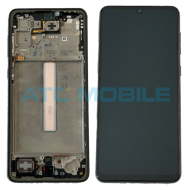 Displej + dotyk + kryt Samsung Galaxy A33 5G (SM-A336B) čern&yacute; (Service Pack) - GH82-28143A / GH82-28