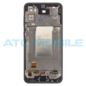 Displej + dotyk + kryt Samsung Galaxy A36 5G (SM-A366B) čern&yacute; (Service Pack) - GH82-36841A