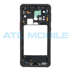 Středn&iacute; kryt Samsung Galaxy xCover 5 (SM-G525) čern&yacute;, origin&aacute;ln&iacute;
