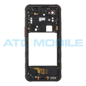 Středn&iacute; kryt Samsung Galaxy xCover 7 (SM-G556B) čern&yacute;, origin&aacute;ln&iacute;