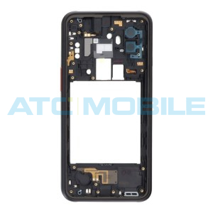 Středn&iacute; kryt Samsung Galaxy XCover 6 Pro (SM-G736B) čern&yacute;, origin&aacute;ln&iacute;