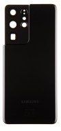 Zadn&iacute; kryt Samsung Galaxy S21 Ultra 5G (SM-G998) čern&yacute; (Phantom Black) -  GH82-24499A