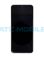 Displej + dotyk + kryt Samsung Galaxy M13 (SM-M135F) čern&yacute; - GH82-29132A / GH82-29133A (Service Pack