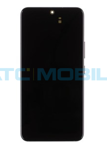Displej + dotyk + r&aacute;m Samsung Galaxy S22 5G (SM-S901B) čern&yacute; (Premium OLED)