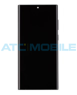 Displej + dotyk + r&aacute;m Samsung Galaxy S22 Ultra 5G (SM-S908B) čern&yacute; (Service Pack) - GH82-27488A