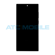 Displej + dotyk + r&aacute;m Samsung Galaxy S22 Ultra 5G (SM-S908B) čern&yacute; (Phantom Black) Premium OLED