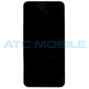 Displej + dotyk + r&aacute;m Samsung Galaxy S23 5G (SM-S911B) Cream (Service Pack) - GH82-30481B