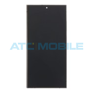 Displej + dotyk + r&aacute;m Samsung Galaxy S24 Ultra 5G (SM-S928B) čern&yacute; (Titanium Black) Premium OLED