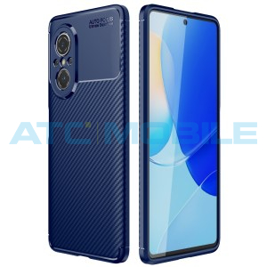 Shield4U Shockproof Carbon Fiber kryt Huawei Nova 9 SE (JLN-L21) modr&yacute;