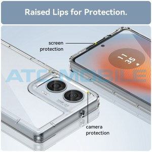 Shield4U kryt Acrylic Hybrid Motorola Edge 50 Fusion (XT2429-2) transparentn&iacute;