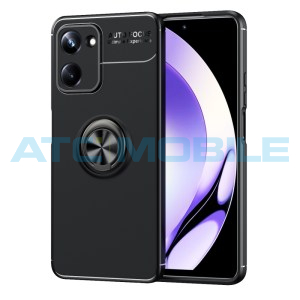 Ochrann&yacute; kryt Shield4U Realme 10 4G (RMX3630) s koužkem čern&yacute;