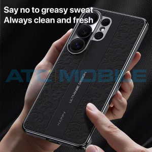 Shield4U kožen&yacute; kryt Cloud Dragon Samsung Galaxy S26 5G (SM-S941B) čern&yacute;