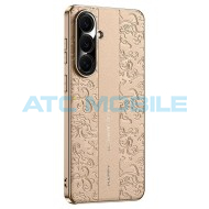 Shield4U kryt z PU kůže Cloud Dragon Samsung Galaxy S26+ 5G (SM-S946B) zlat&yacute;