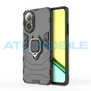 Shockproof kryt Shield4U Realme C67 (RMX3890) čern&yacute; s kroužkem