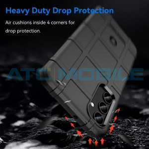 Shockproof Rugged Shield4U kryt Samsung Galaxy A25 5G (SM-A256) čern&yacute;