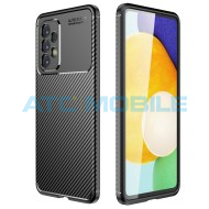 Shockproof Carbon Fiber kryt Shield4U Samsung Galaxy A33 5G (SM-A336) čern&yacute;
