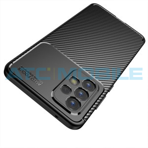 Shockproof Carbon Fiber kryt Shield4U Samsung Galaxy A33 5G (SM-A336) čern&yacute;