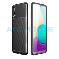 Shockproof Carbon Fiber kryt Shield4U Samsung Galaxy XCover 5 (SM-G525) čern&yacute;