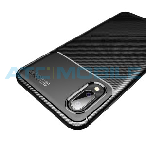 Shockproof Carbon Fiber kryt Shield4U Samsung Galaxy XCover 5 (SM-G525) čern&yacute;