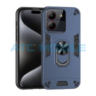 Shockproof kryt Shield4U ZTE Blade A54 4G modr&yacute; s kroužkem