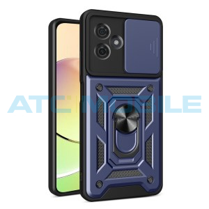 Shield4U Shockproof Camera Sliding kryt Motorola Moto G54 5G (XT2343-6) s uzavřen&iacute;m kamery modr&yacute;