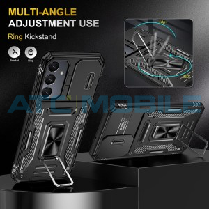 Shield4U Shockproof Camera Sliding kryt Samsung Galaxy A16 5G (SM-A166), A16 4G (SM-A165) s uzavřen&iacute;