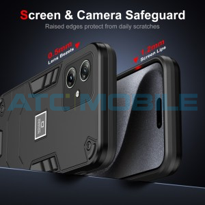 Shield4U Shockproof kryt Motorola Moto G54 5G (XT2343-6) čern&yacute;