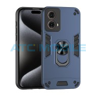 Shield4U Shockproof kryt Motorola Moto G85 5G (XT2427) modr&yacute; s kroužkem