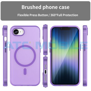 Ochrann&yacute; kryt Shield4U MagSafe Frosted iPhone 16e fialov&yacute;