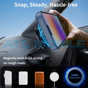 Ochrann&yacute; kryt Shield4U Anti-drop iPhone 17 (MagSafe) se stoj&aacute;nkem modr&yacute;