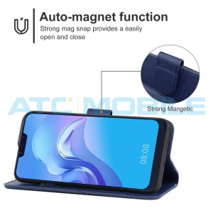 Pouzdro Shield4U Cubot C20 otev&iacute;rac&iacute; modr&eacute;