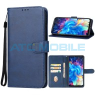 Pouzdro Shield4U Infinix Hot 20 5G (X666B) otev&iacute;rac&iacute; modr&eacute;