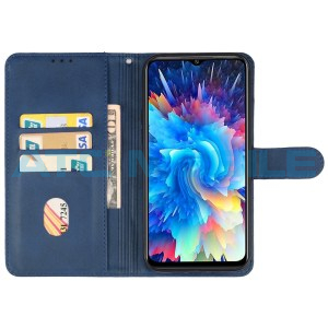 Pouzdro Shield4U Infinix Hot 20 5G (X666B) otev&iacute;rac&iacute; modr&eacute;