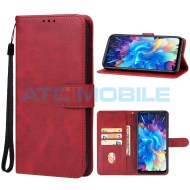 Pouzdro Shield4U Infinix Hot 20 5G (X666B) otev&iacute;rac&iacute; červen&eacute;
